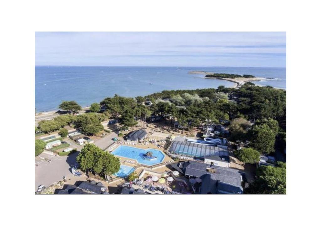 Mobilhome Neuf 2021 Vue Sur Mer Quiberon Kültér fotó